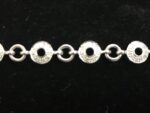 14K White Gold Fashion Charm Diamond Bracelet