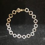 18K White Gold Fashion Charm Diamond Bracelet