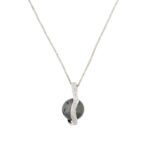 18K White Gold Pearl Fashion Pendant