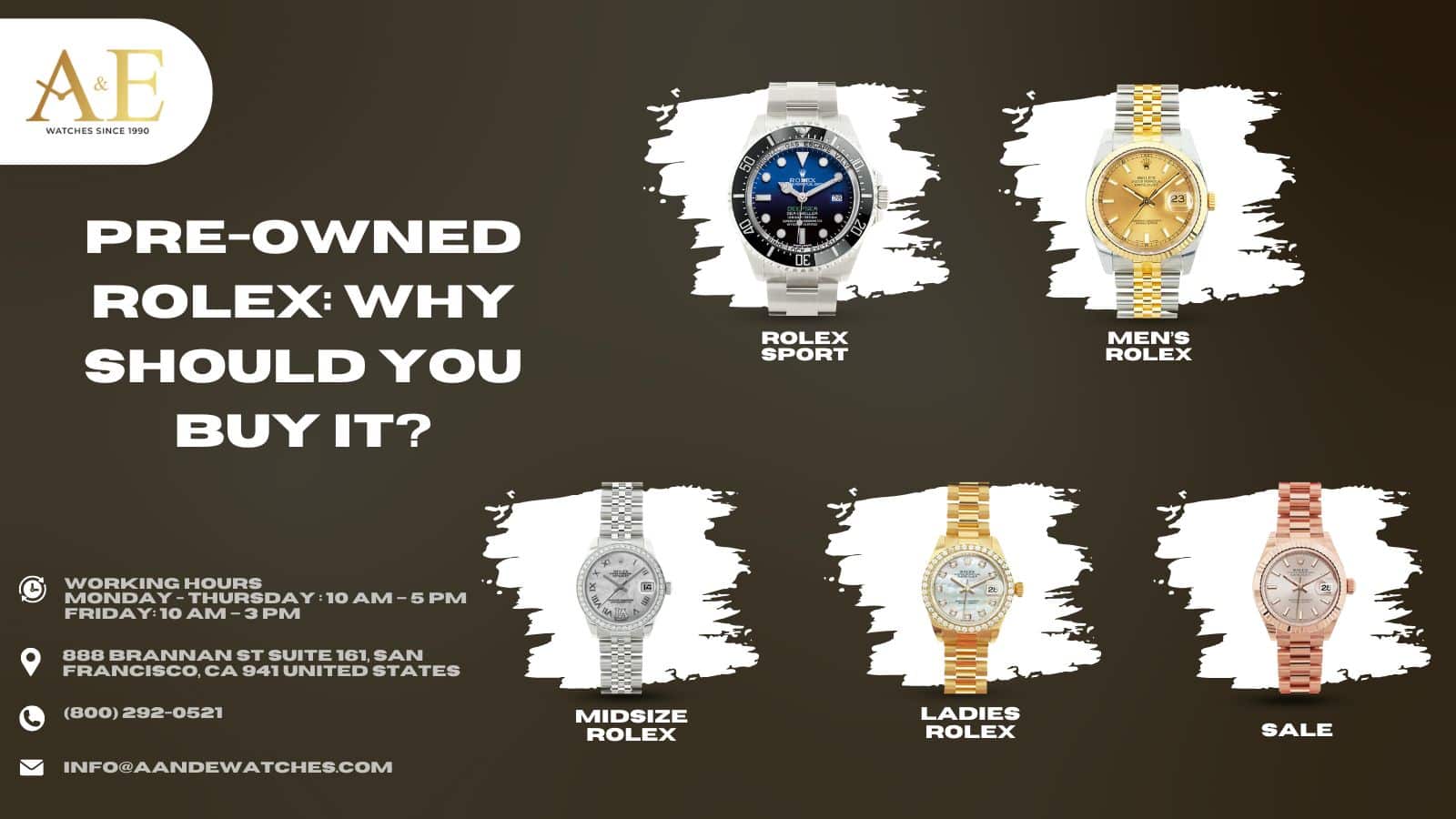 Presidential Rolex – All about the famous Rolex Day-Date - A&E WATCHES