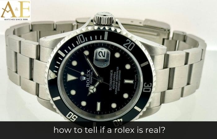 how to tell if a rolex is real