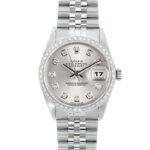 Rolex Datejust Watches His & Hers Stainless Steel Models 69174 & 16234