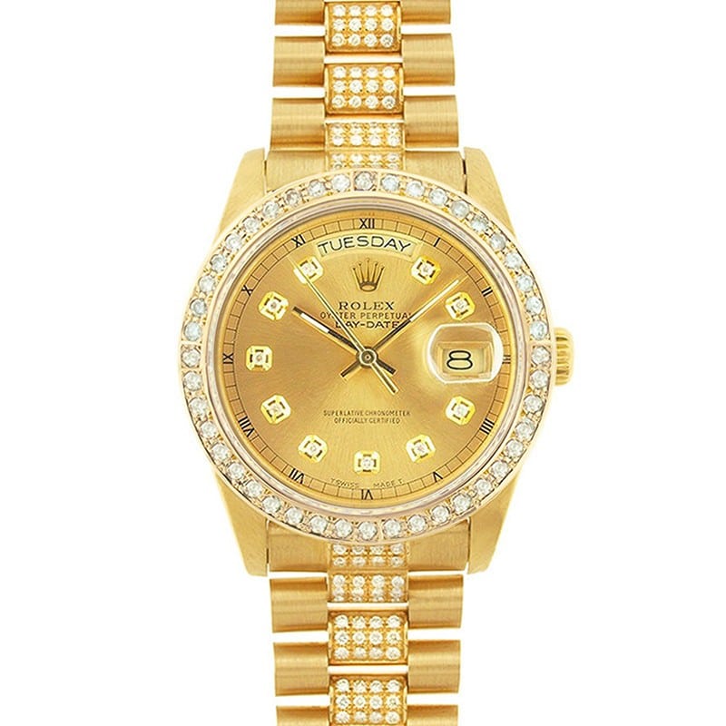 Rolex President | are rolex watches solid gold