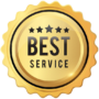 best service badge